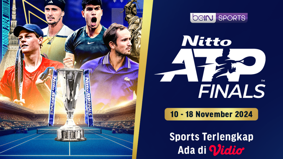 Link live streaming NItto ATP Finals 2024