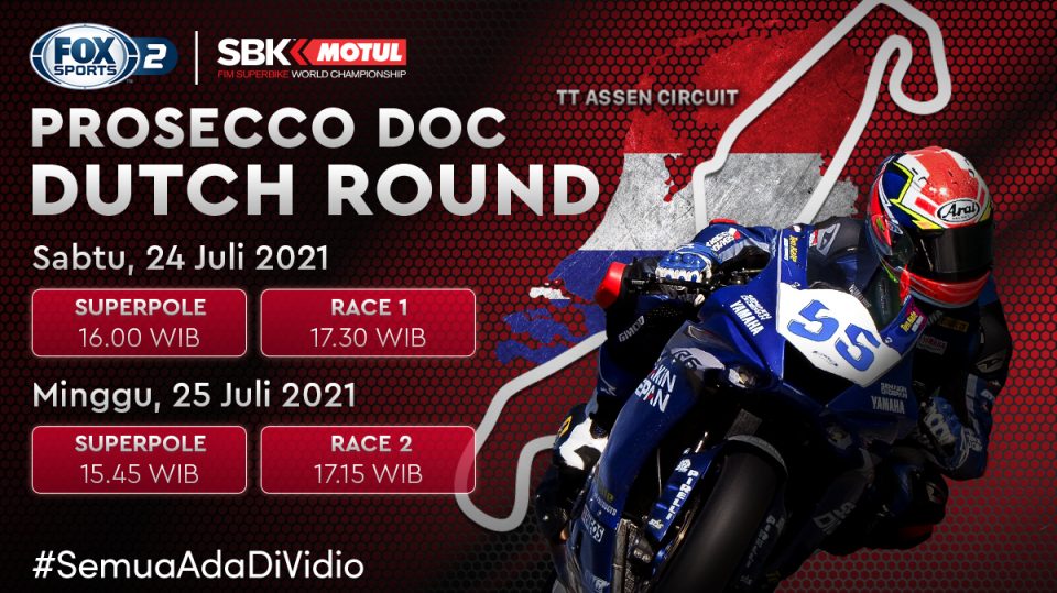 Live Streaming Superbike Prosecco DOC Dutch 2021
