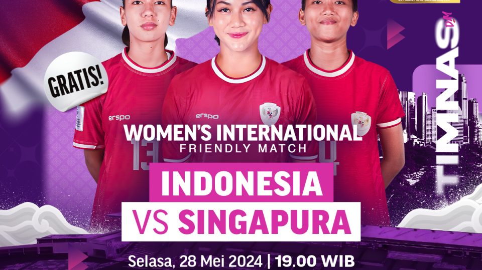Timnas Indonesia Putri vs Singapura