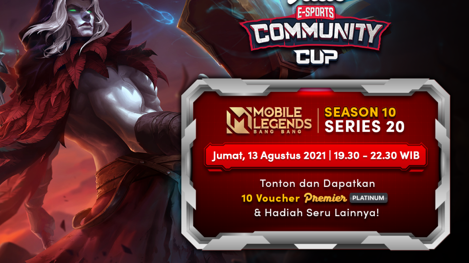 Link Live Streaming Vidio Community Cup Season 10 Mobile Legends series 10 grand final