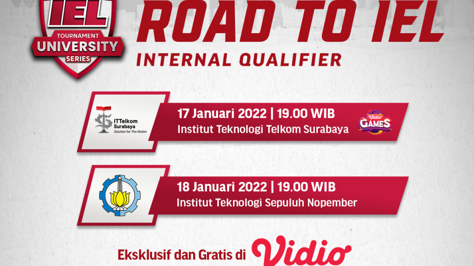 Live Streaming IEL University Season 4 Internal Campus Qualifier Dota 2 Pekan 5