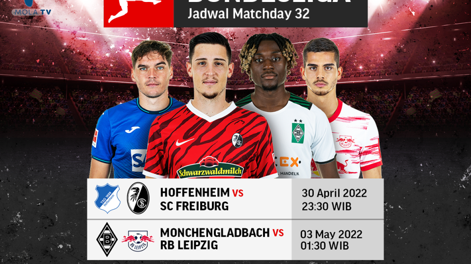 Link Live Streaming Monchengladbach vs Leipzig: Jadwal Liga Jerman Pekan Ini