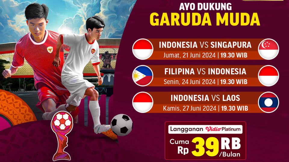 Jadwal Indonesia ASEAN U-16 Boys Championship