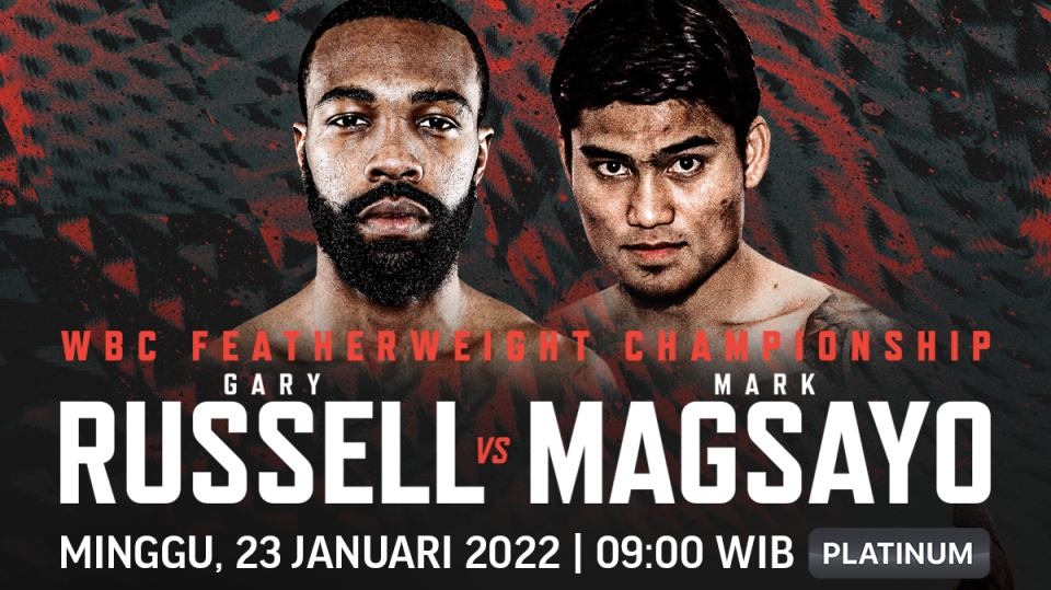 Nonton Live Streaming Tinju Dunia 2022: Gary Russell Vs Mark Magsayo di Vidio