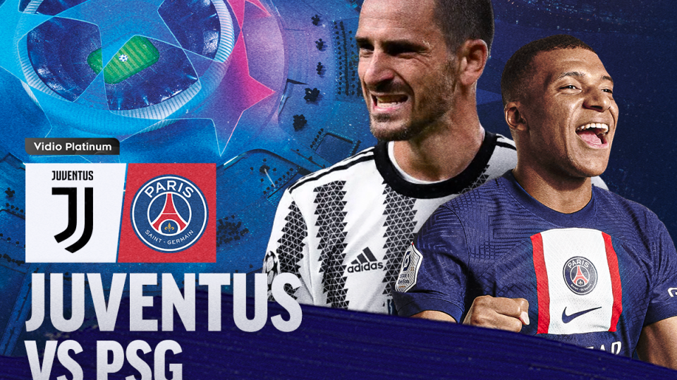 Link Live Streaming Juventus vs PSG di Liga Champions