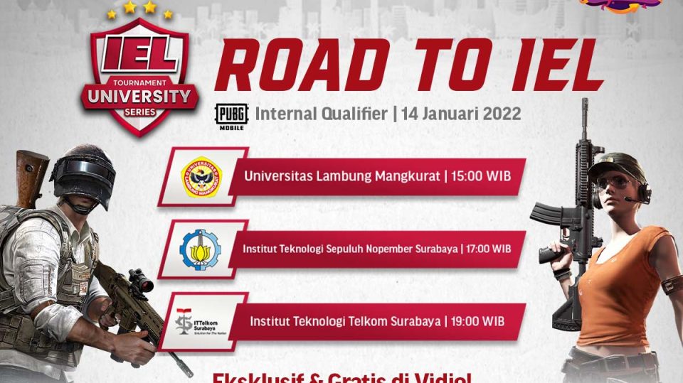 Saksikan Live Streaming Internal Campus Qualifier IEL University 4 PUBGM Pekan 4