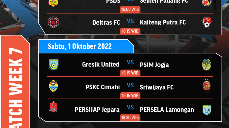 Jadwal Lengkap Liga 2 2022 di Vidio