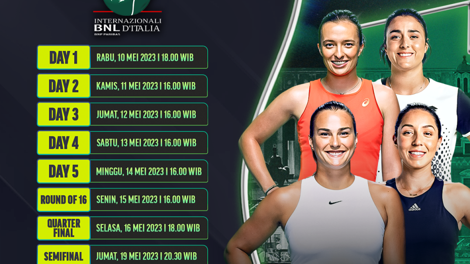 WTA 1000 BNL D’Italia 2023