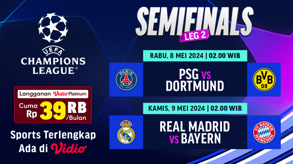Jadwal UEFA Champions League