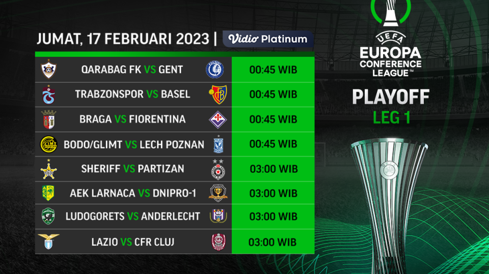 UEFA Conference League 2022/2023 Babak 16 Besar