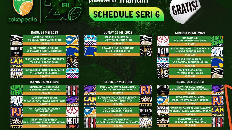 IBL Tokopedia 2023 Seri 6