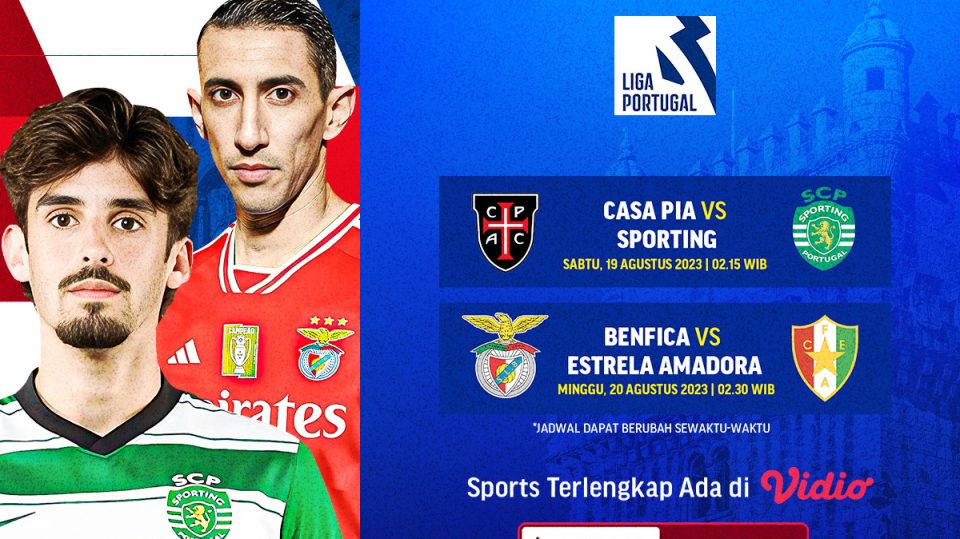 Jadwal dan Link Live Streaming Liga Portugal Pekan 2