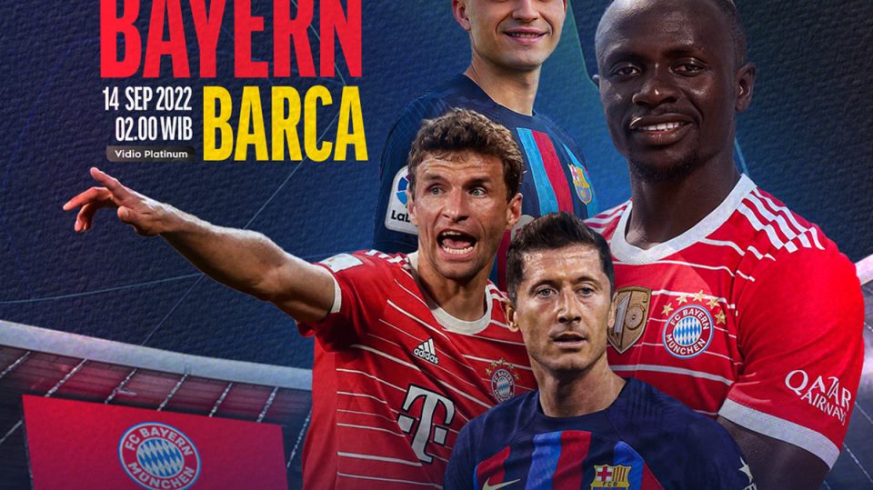 Link Live Streaming Bayern Munchen vs Barcelona