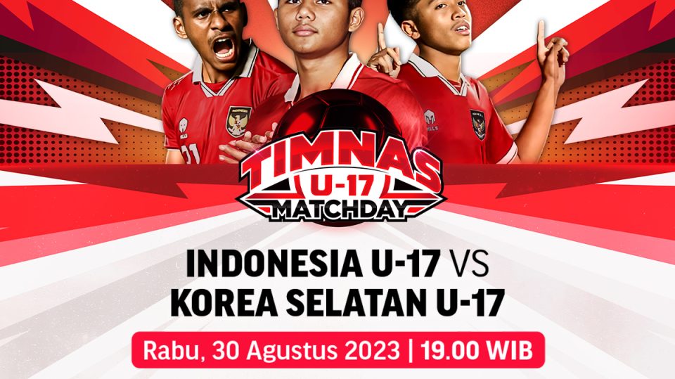 Nonton Siaran Langsung Indonesia U-17 vs Korea Selatan U-17
