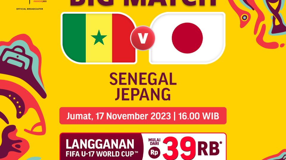 Jadwal dan Link Streaming Senegal vs Jepang, Jumat, 17 November 2023. Piala Dunia U-17