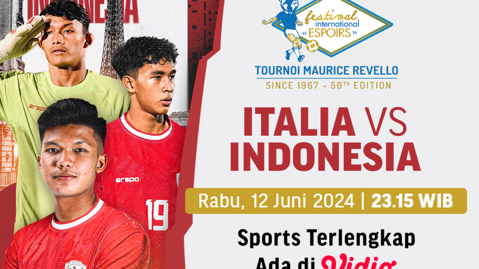 Italia vs Indonesia, Tournoi Maurice Revello 2024
