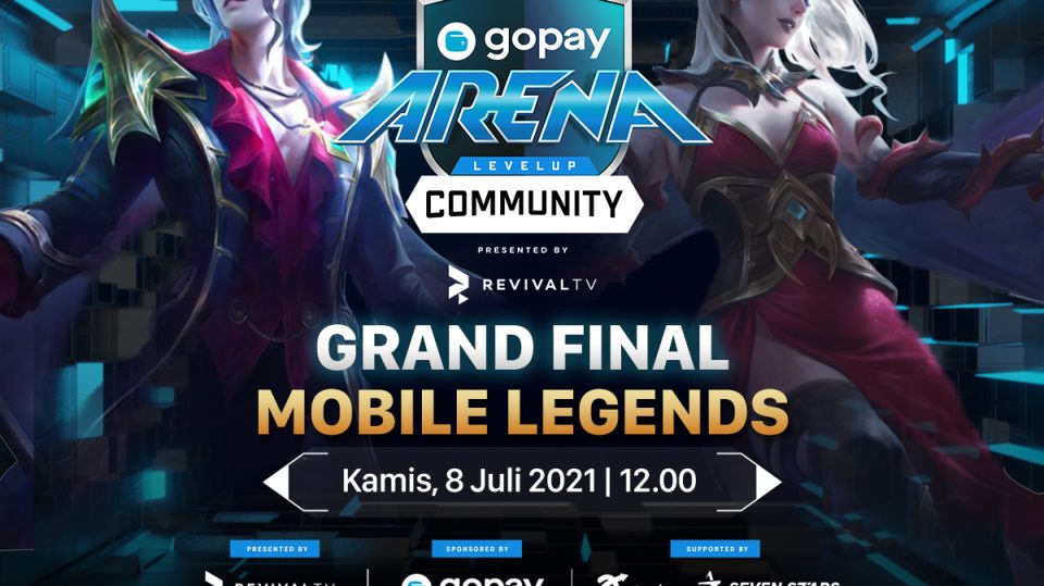 Streaming GoPay Arena Level Up Community