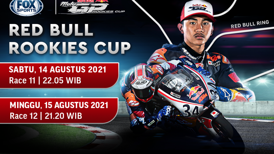 Link Live Streaming Red Bull Rookies Cup Austria 2021 di FOX Sports