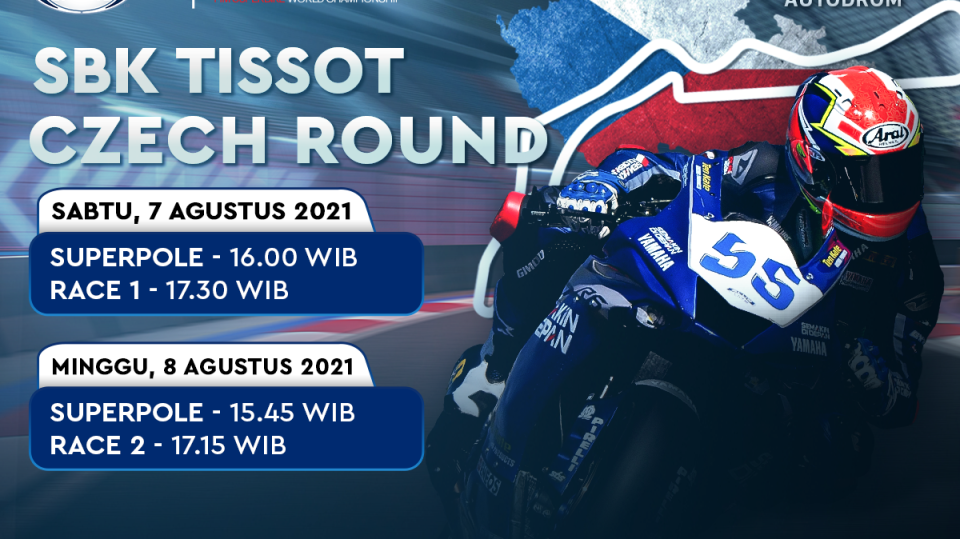 Live streaming WSBK 2021 Ceko