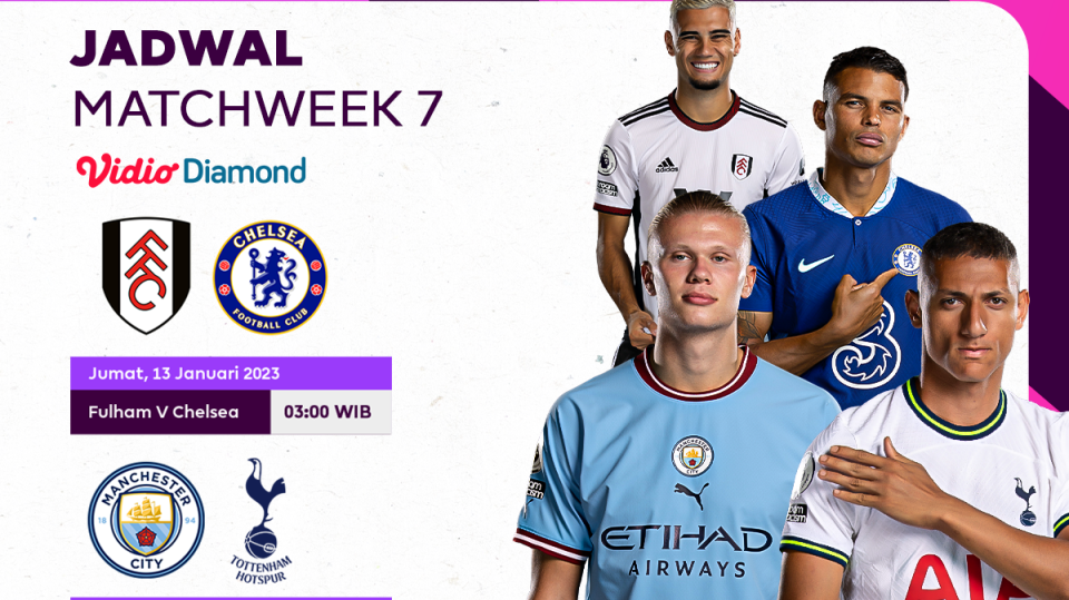 Liga Inggris 2022/2023 matchweek 7