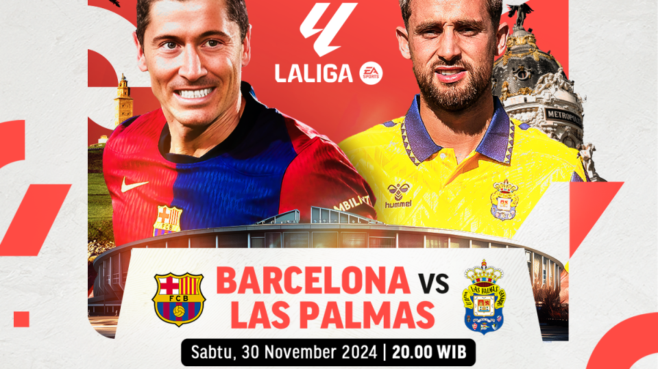 link siaran langsung barcelona vs las palmas liga spanyol