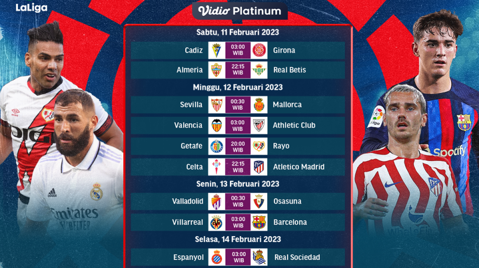Liga Spanyol 2022/2023 Matchday 21