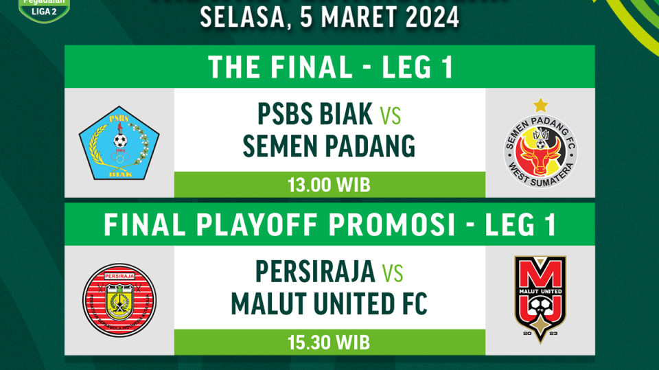 Jadwal dan link streaming Pegadaian Liga 2