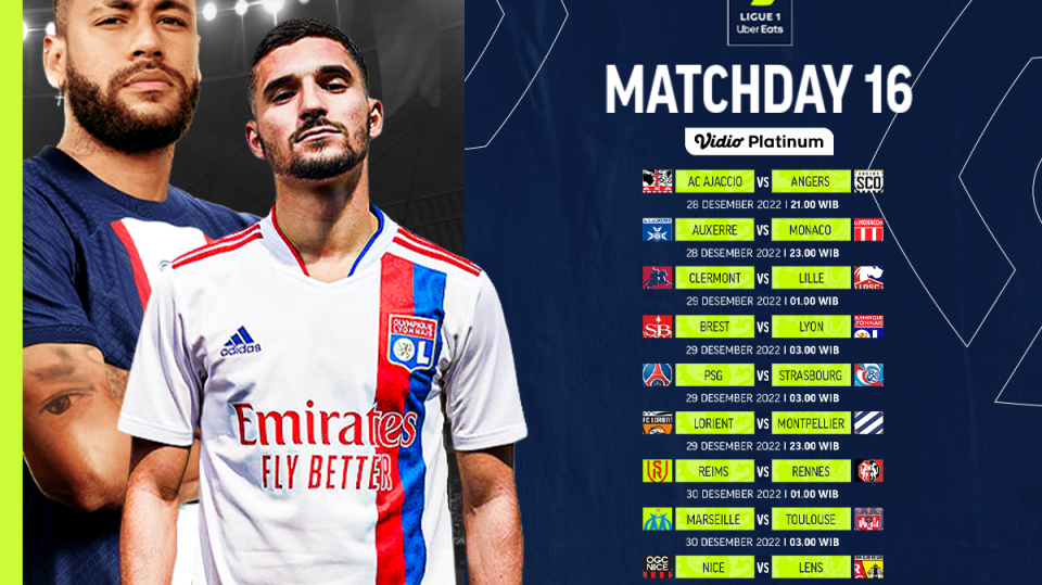 Ligue 1 2022/2023 Matchday 16