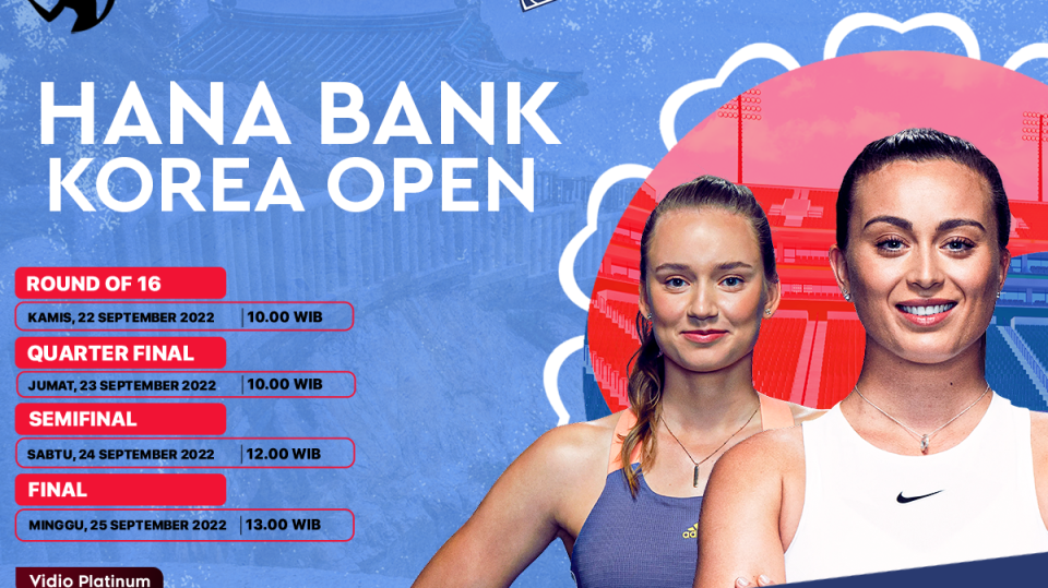 Jadwal WTA Tour 2022 Hana Bank Korea Open