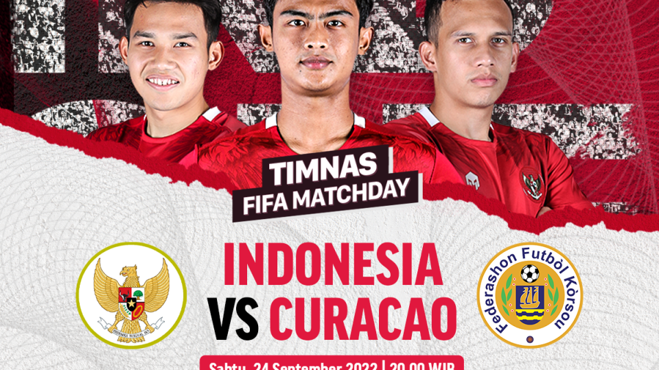 Link Live Streaming Indonesia vs Curacao