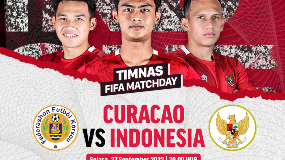 Link Live Streaming Indonesia vs Curacao Leg Kedua