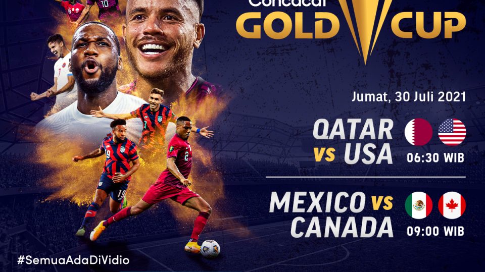 live streaming semifinal concacaf gold cup 2021