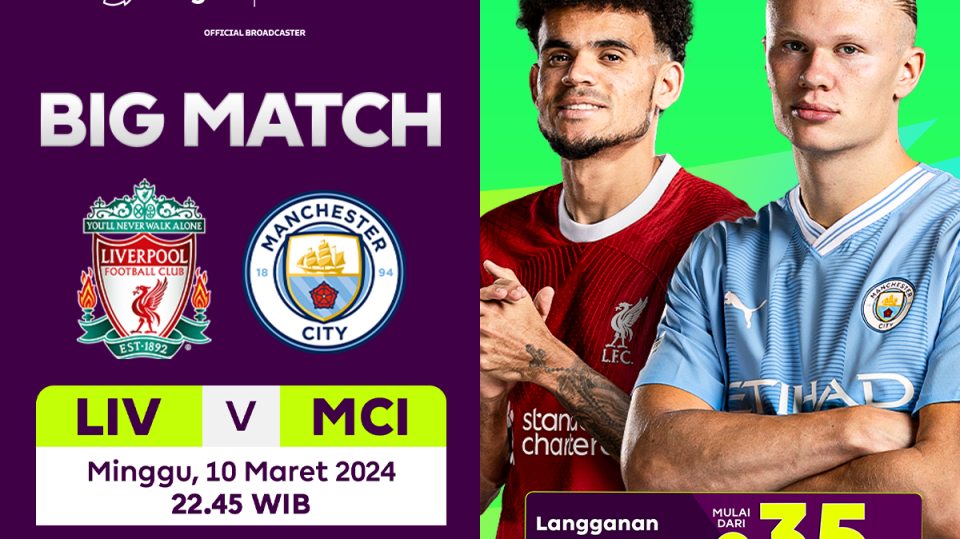 Nonton Liverpool vs Manchester City