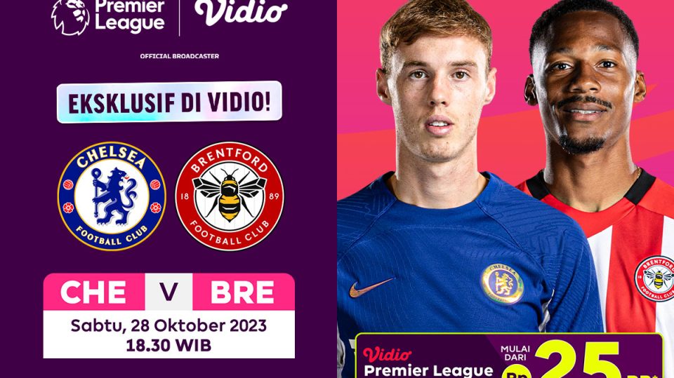 Jadwal dan Link Streaming Chelsea vs Brentford, 28 Oktober 2023 di Vidio