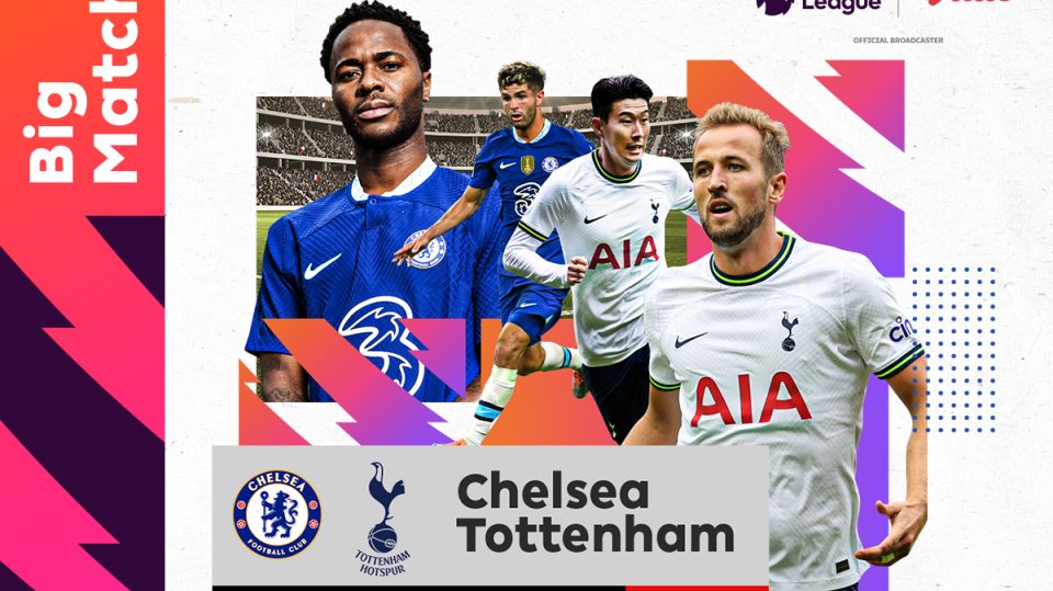 Link Live Streaming Chelsea vs Tottenham Hotspur di EPL 2022/23