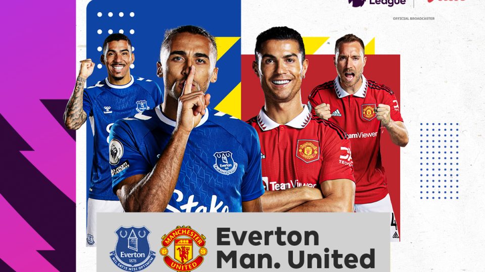 Link Live Streaming Everton vs Man United di Liga Inggris 2022/23
