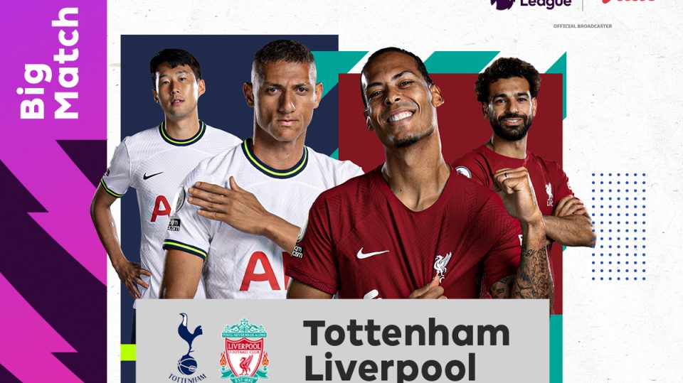 Link Live Streaming Spurs vs Liverpool di Premier League 2022/23