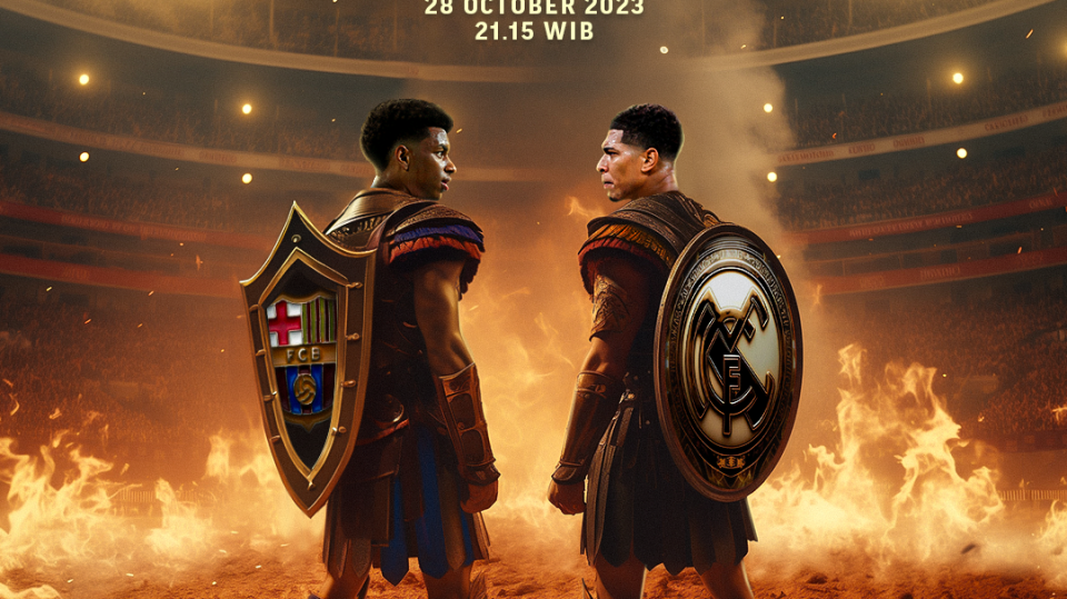 Jadwal dan Link Streaming El Clasico Bracelona vs Real Madrid, 28 Oktober 2023, LALIGA 2023/2024