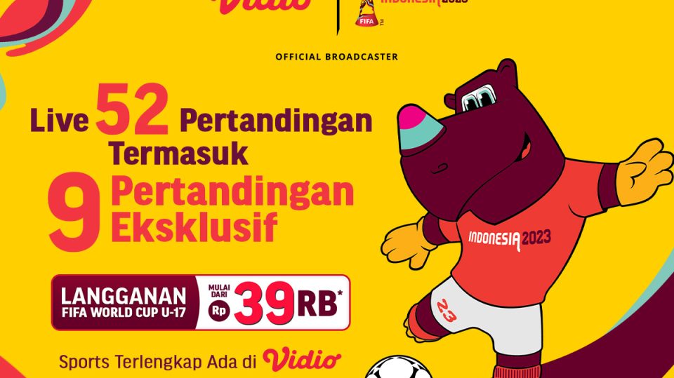 Langganan Piala Dunia U-17 hanya Rp 39 Ribu.