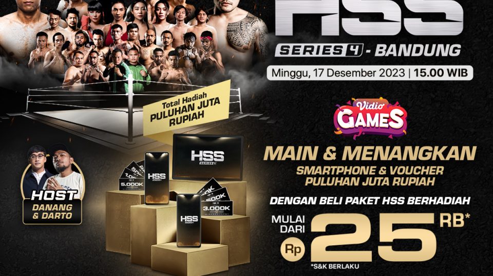 HSS Series 4 akan segera dimulai pada Minggu (17/12/2023). Ada hadiah menarik!