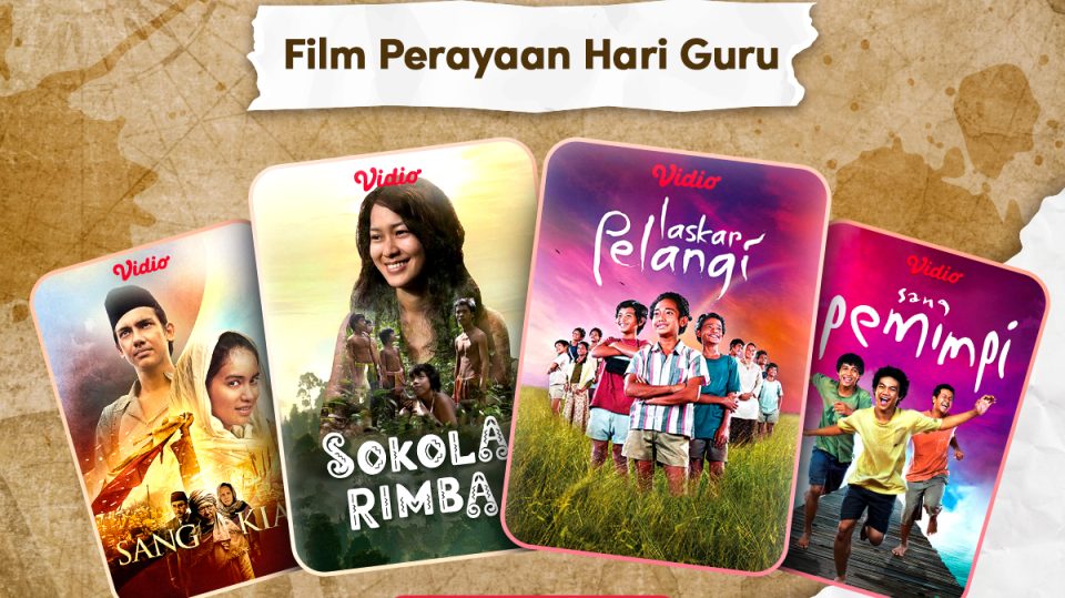 Rayakan Hari Guru Nasional dengan nonton film tentang guru di Vidio