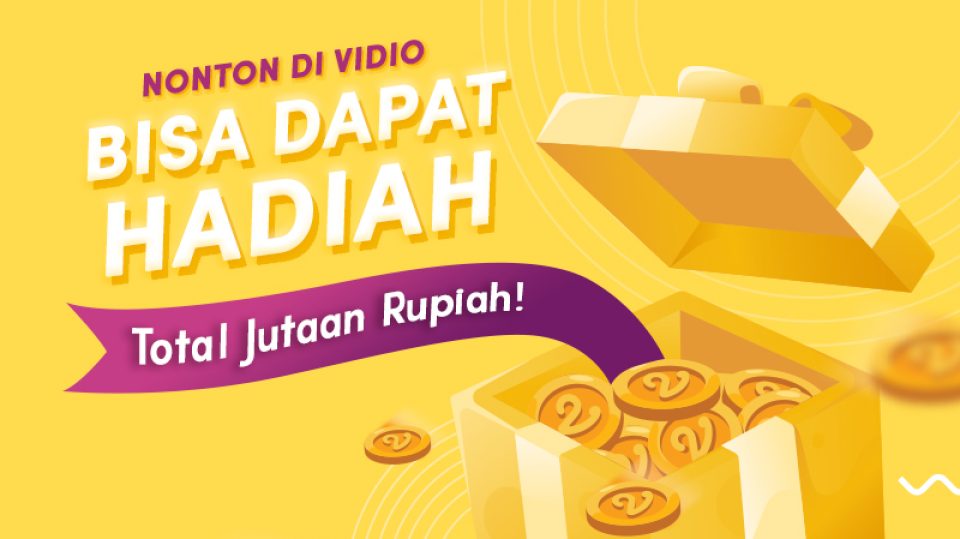 Vidio Gamez bisa dapat hadiah jutaan rupiah.