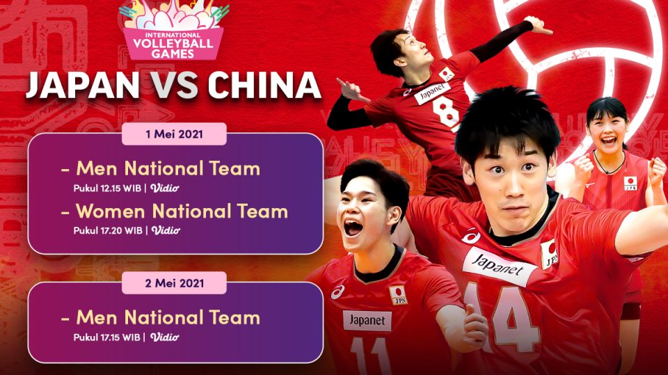 International Volleyball Game 2021_Japan China_Blog