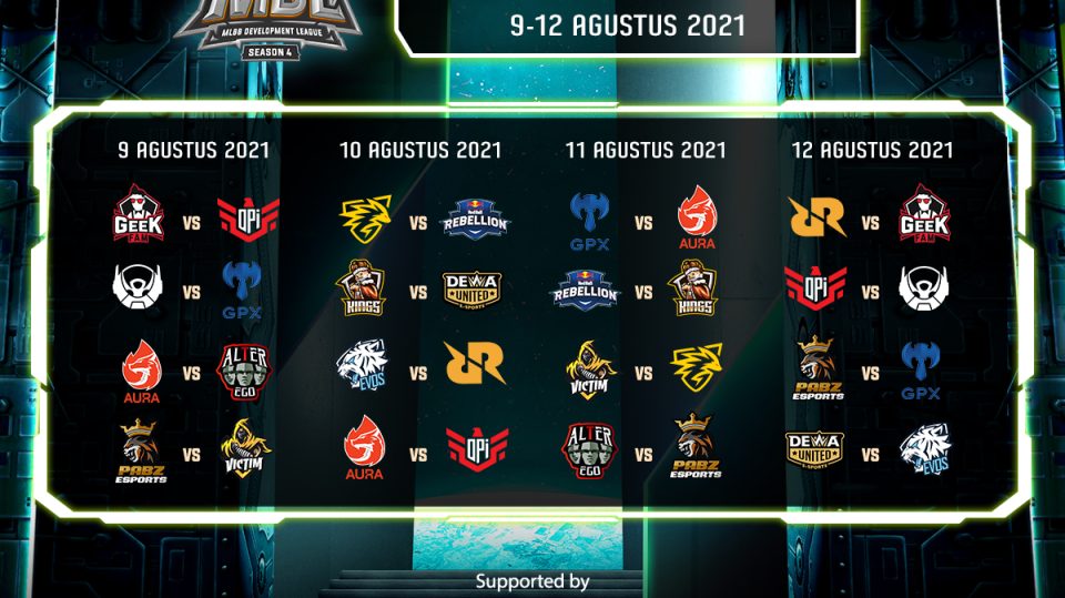 Live Streaming MDL Season 4 Babak Reguler, Kamis 12 Agustus 2021