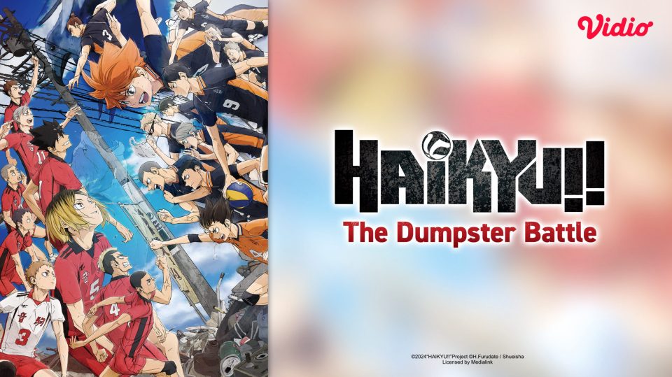 Anime Haikyu!! The Dumpster Battle