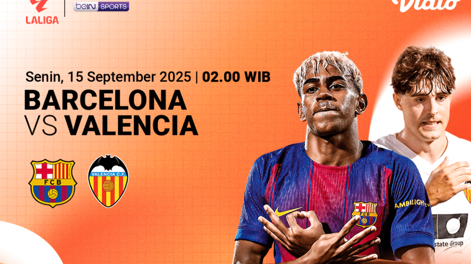 Live streaming Barcelona vs Valencia eksklusif di Vidio. (dok. vidio.com)