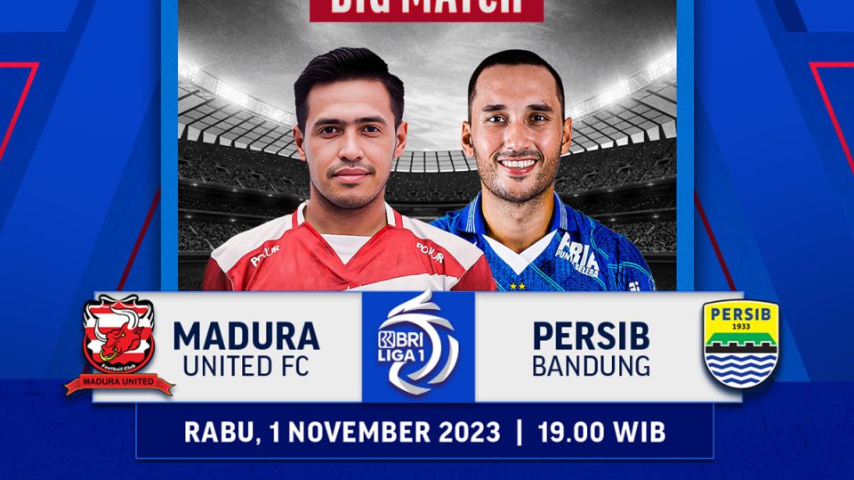Madura United vs Persib Bandung BRI liga 1 2023/2024