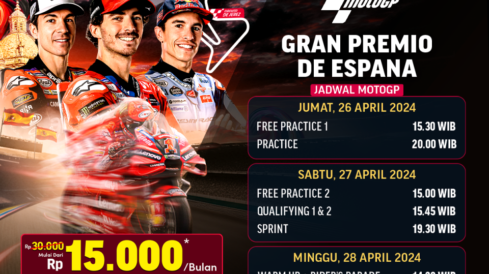 Jadwal MotoGP 2024 Spanyol