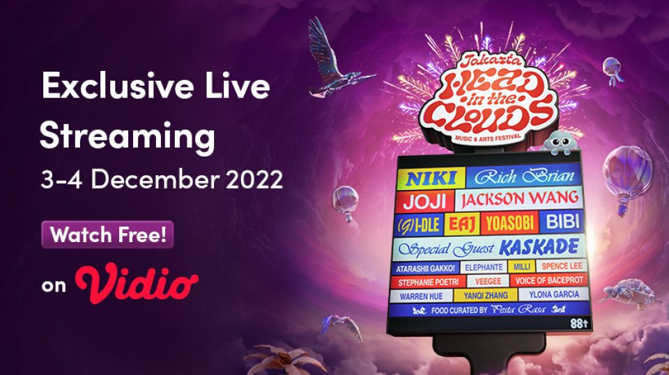 live streaming head in the clouds jakarta 2022