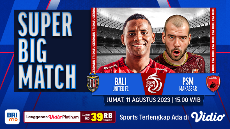 BRI Liga 1 Bali United vs PSM Makassar
